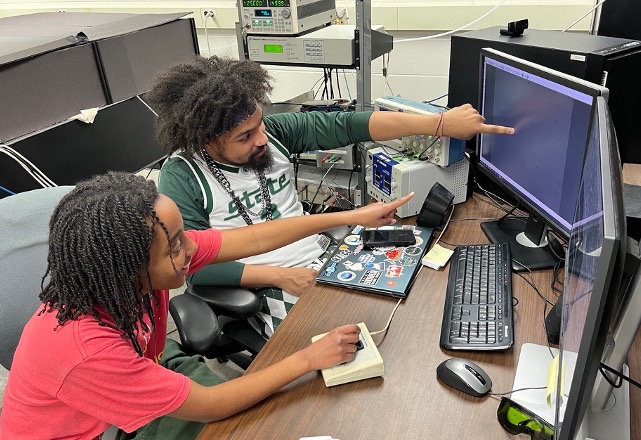 Example photo of our SciFest activity